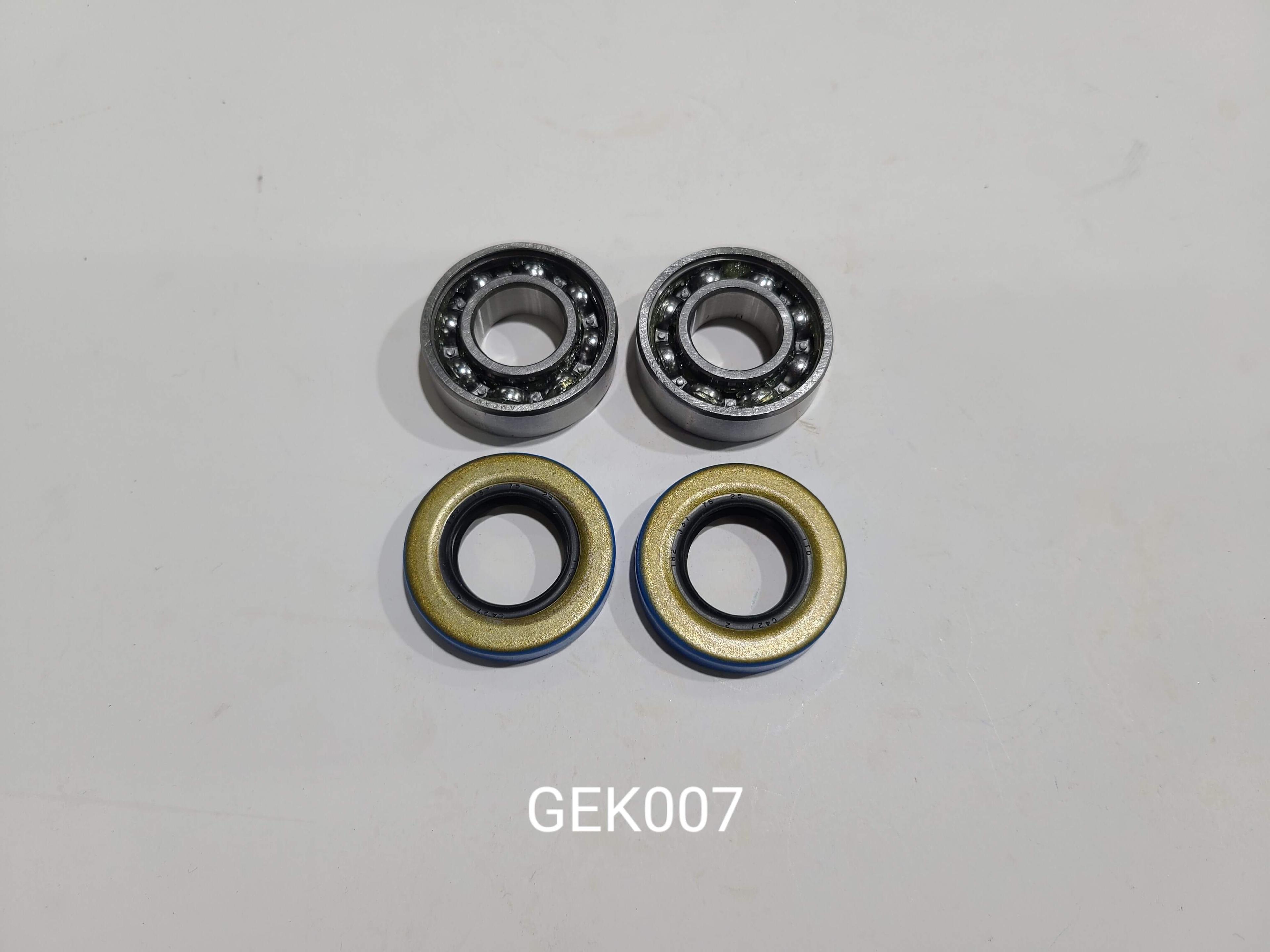 Ensemble de roulements et joint balais jacobsen OEM #EK007